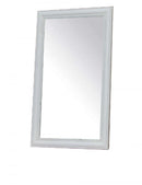 Specchio Cuore 50x2x85 h cm in Legno di paulownia Bianco