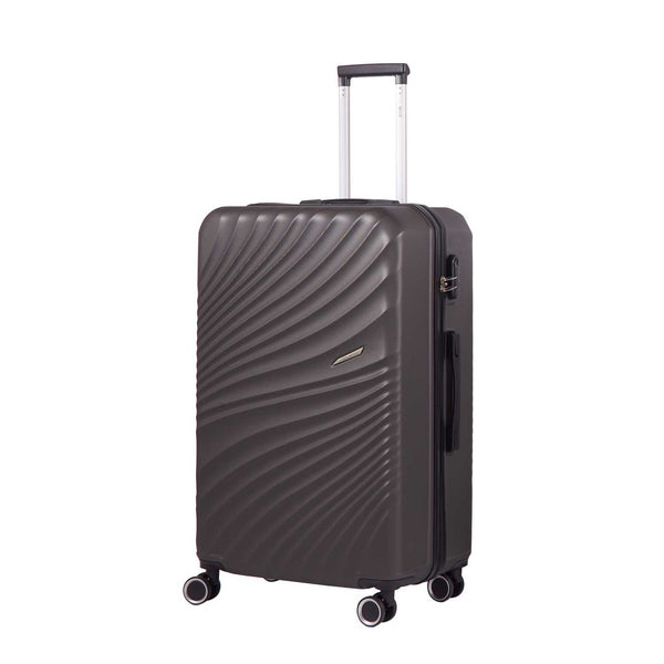 prezzo Trolley Valigia Grande Rigido 4 Ruote con Combinazione in ABS Ravizzoni Amalfi Grigio