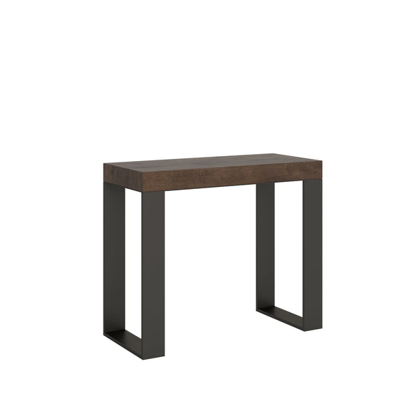 prezzo Consolle Allungabile 90-196x40x77 cm in Nobilitato Marrone