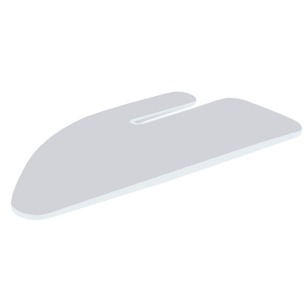 sconto Copriasse Ricambio Asse da Stiro Festival 125x48 cm Cotone Spugna Feltro Grigio