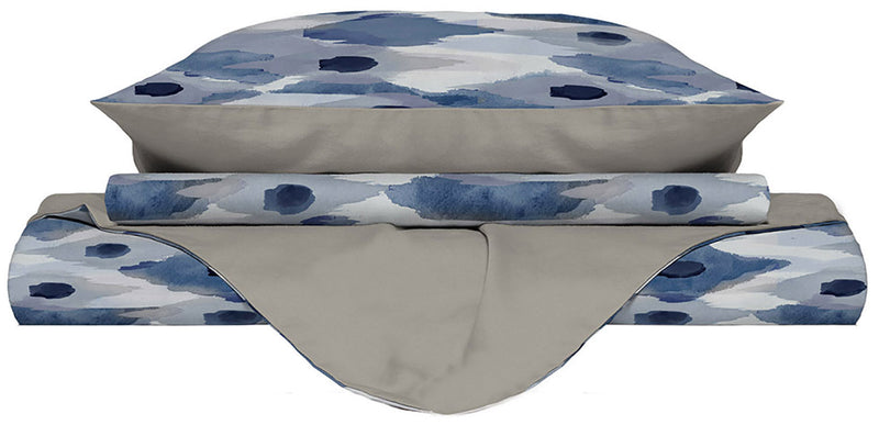 Copripiumino con Federe Stampato in Microfibra Calypso Varie Misure