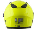 Casco Jet per Scooter Visiera Lunga CGM Daytona 130A Giallo Fluo
