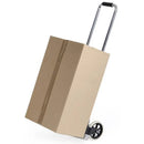 Carrello Pieghevole Portata Massima 45 kg Portapacchi Salvaspazio in Alluminio      