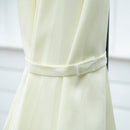 Ombrellone da Giardino a Sbalzo Ø256x245 cm con Rotazione a 360 Beige   