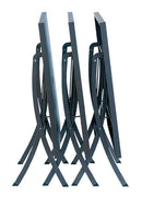 Tavolo da Giardino Pieghevole 120x80x75 cm in Acciaio RD Italia Hermes 120 Antracite