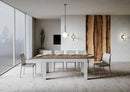 Tavolo Allungabile 160-220x90x77 cm Bibi Mix Noce
