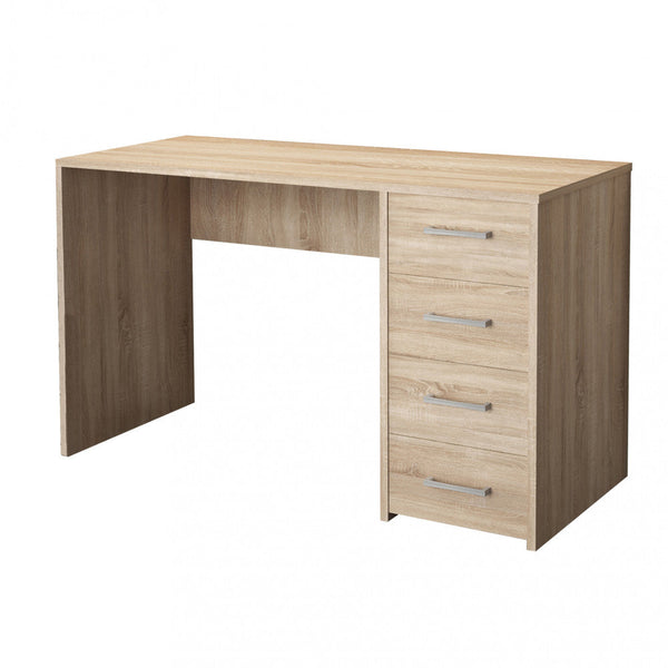 online Pc Holder Desk Topaz Chêne Clair 120x50x74 h cm en aggloméré stratifié marron