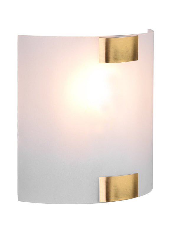 online Applique da Interno Attacco E27 in Metallo Ottone anticato