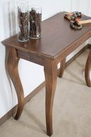 Consolle Allungabile in Legno H77x45x92/305cm Bassano Noce Classica