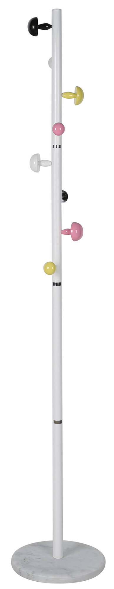 Portemanteau Ø39x172 cm en Acier Blanc Cèdre Motti online