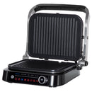 Bistecchiera Piastra Elettrica 2100W 8 Programmi di Cottura Nera