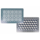 Set 2 Tovagliette 45x30 cm  in PVC VdE Tivoli 1996 Geometric