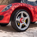 Auto Cavalcabile per Bambini 18-36 Mesi Licenza Porsche 63x28,5x38 cm con Clacson Fari Suoni in PP Rosso      