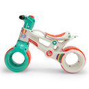 Moto Cavalcabile Primi Passi 67x67x49 cm Fisher-Price Bianco e Verde