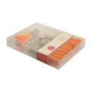 Servizio Set di Posate 24 Pezzi in Acciao Inox Villa d'Este Goccia Arancio