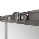 Porta Parete Doccia 2 Ante Scorrevoli in Cristallo Trasparente 6mm H195 Bonussi Vivian Varie Misure