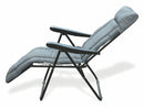 Sedia Sdraio Reclinabile Pieghevole Soriani Madrid Grigia