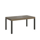  Tavolo Allungabile 160-420x90x77 cm Everyday Tortora Gambe Antracite