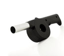 Pistola manuale ad aria a mulinello per barbecue e camini ravviva fiamma