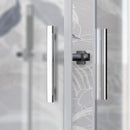 Box Doccia Angolare 2 Ante Scorrevoli in Cristallo Acidato 6mm H195 Bonussi Sofie Varie Misure