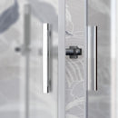 Box Doccia Angolare 2 Ante Scorrevoli in Cristallo Acidato 6mm H195 Bonussi Sofie Varie Misure