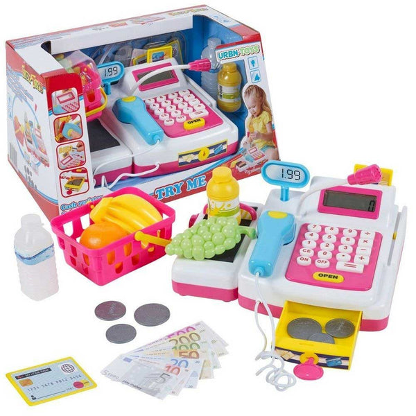 Registratore di Cassa Digitale con Scanner e Calcolatrice Giocattoli per Bambini sconto