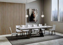 Tavolo Allungabile 180-284x90x77 cm Baita Evolution Bianco Frassino