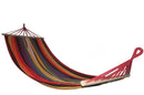 Amaca da Giardino 200x100 cm in Cotone e Poliestere Multicolore