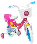 Bicicletta per Bambina 12"" 1 Freno Peppa Pig Rosa