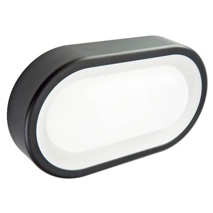 online Petit Plafonnier LED Ovale Smd 8,5W Couleur Gris Graphite pour Loft Extérieur Sovil Line