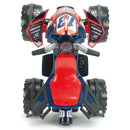 Quad Elettrico per Bambini 12V The Beast Repsol Fino a 6 km/h Rosso e Blu   