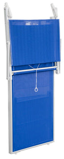 Set 2 Lettini Prendisole da Giardino in Alluminio Vandi Tortora