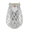 Lanterna Raymonde   in Vimini Bianco