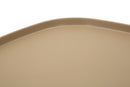 Tavolinetto Gea Tortora 48x48x38 cm in Polipropilene Grigio      