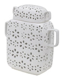 Vaso Flowery 31,5x13x34 cm Porcellana