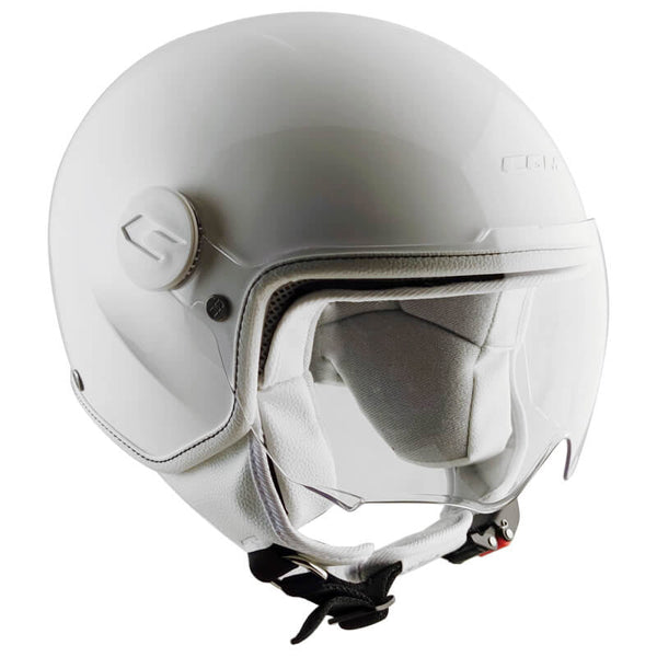 Casque Demi-Jet pour Enfants CGM Magic Mono 205A Blanc Visière Forme Différentes Tailles prezzo