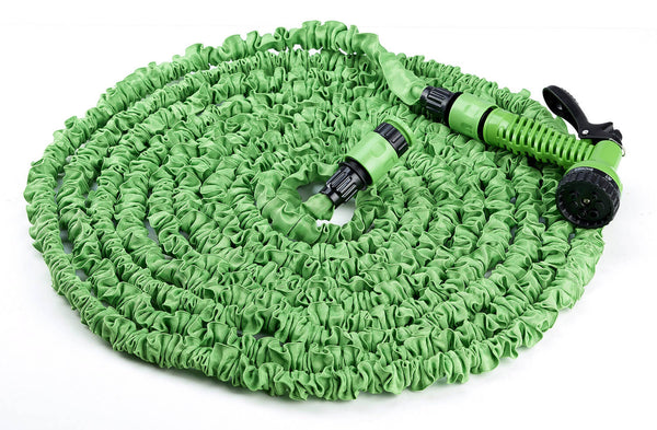 Tuyau de pompe à eau extensible jusqu'à 22,5 m avec buse d'arrosage Rainier Green sconto