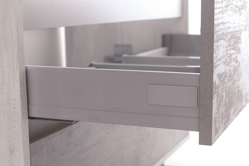 Mobile Bagno Sospeso 101cm TFT Hawaii Bianco Cemento