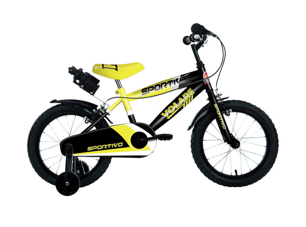 online Bicicletta per Bambini 12" Stabilizzatori e Freni Caliper Giallo