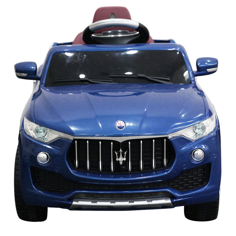 Macchina Elettrica per Bambini 12V con Licenza Maserati Levante Blu