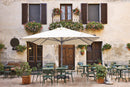 Ombrellone da Giardino 4x4 m Palo Ø65 mm in Alluminio Kraus Dieci Bianco