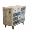 Mobile Benjy 99x45x82 h cm in Legno Multicolor
