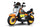 Moto Elettrica per Bambini Cruiser Acceleratore a Manubrio 12V 7Ah Arancione