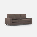Divano 3 Posti 208x85x85 cm Sakar in Tessuto Talpa