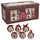 Set de 14 Boules de Noël Ø7,5 cm en Polyfoam avec Casse-Noisette Box