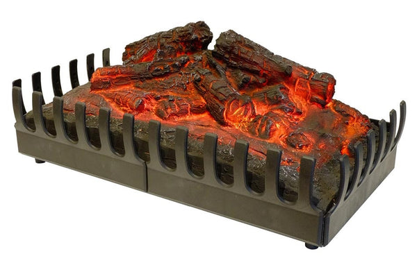 acquista Brasier Effet Feu pour Cheminée 46x23x22cm 45W Chemin'Arte