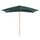 Parasol de jardin en bois vert 2X3m