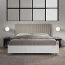 Letto Matrimoniale Burmy Tortora Varie Misure