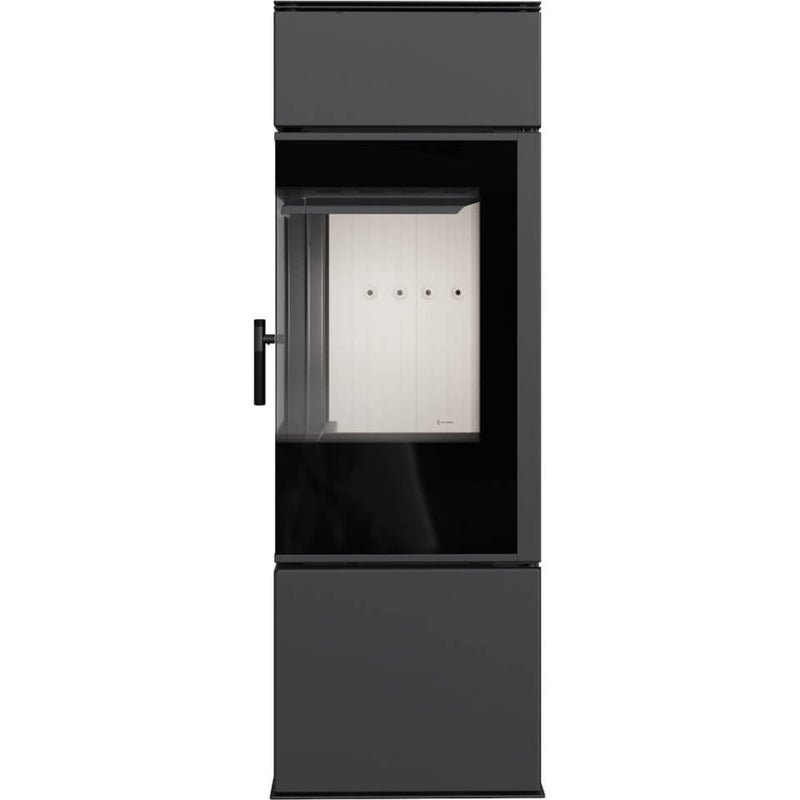 Stufa a Legna 5,5/10KW in Acciaio Flig Stanton Nera