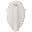 Vaso a Forma di Viso Ovale 23x13,5x23 cm 150 ml in Ceramica VdE Tivoli 1996 Vis a Vis